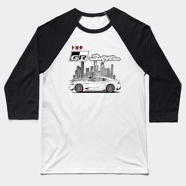 GR Supra 2022 Baseball T-Shirt by WINdesign